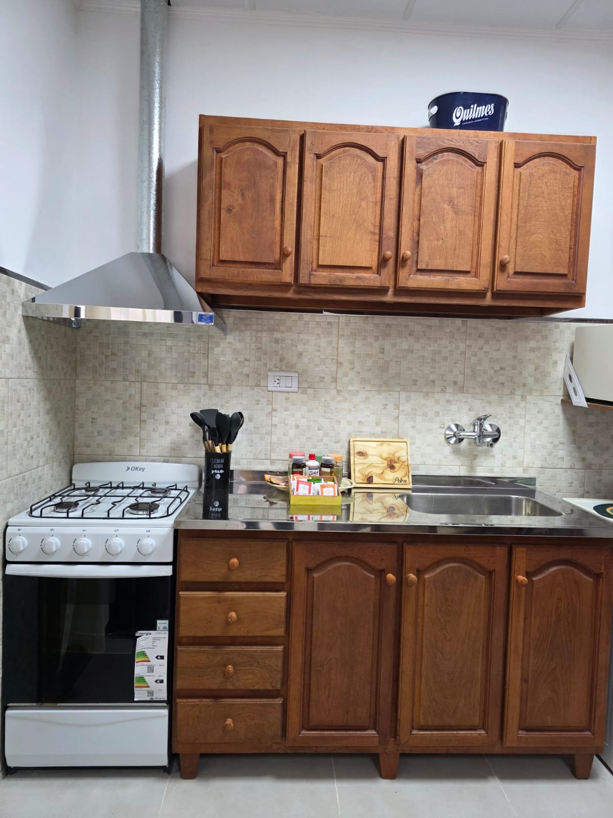 Cocina equipada de Alojamiento Petra